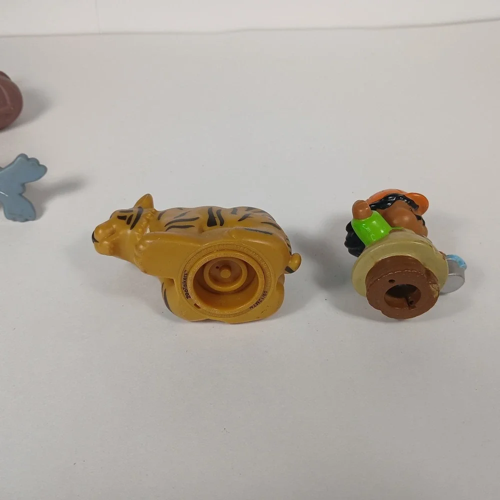 Lot Of Fisher Price Little People Zoo Talkers 10 Animals & Zookeeper 2011 Tested